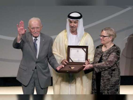 Hazza bin Zayed honours winners of Sheikh Zayed Book Award