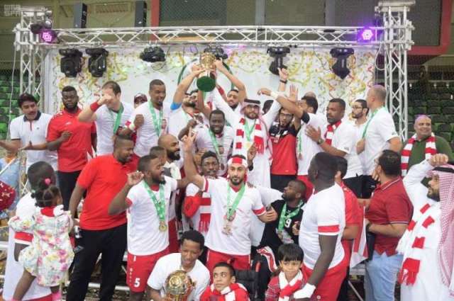 نادي الوحدة يحقق لقب الدوري الممتاز لكرة اليد ويتأهل لبطولة العالم للأندية 