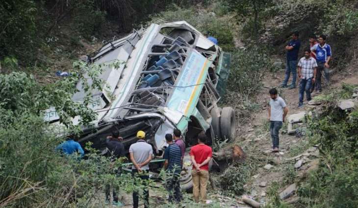 At Least 12 People Die as Private Bus Falls Into Gorge in Northern India - Reports