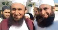 Maulana Tariq Jameel meets his look-alike, shocks everyone