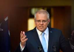 Australian Prime Minister Scott Morrison  egged on campaign trail