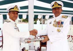 Vice Admiral Muhammad Amjad Khan Niazi Takes Over As Commander Karachi, Vice Admiral Asif Khaliq Takes Over As Commander Pakistan Fleet