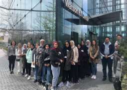طالبات "الابتكار التقني" بجامعة زايد يقمن برحلة تدريبية إلى ألمانيا