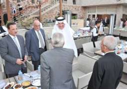 سفير خادم الحرمين الشريفين لدى مصر يقيم مأدبة إفطار للمفكرين والمثقفين والإعلاميين المصريين