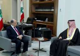 سفير المملكة لدى لبنان ينقل تعازي القيادة للرئيس اللبناني في وفاة مار نصر الله بطرس صفير