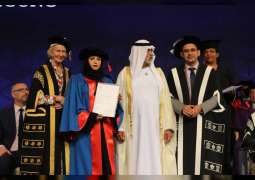 Nahyan bin Mubarak witnesses UOWD graduation ceremony