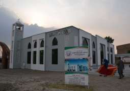 رابطة العالم الإسلامي تفتتح جامع الملك عبدالعزيز - رحمه الله - في باكستان