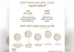 الإمارات تطلق نظام الإقامة الدائمة " البطاقة الذهبية " للوافدين