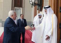 Palestinian Leader Thanks Qatari Emir for His Firm Position on Palestinian Issue - Reports