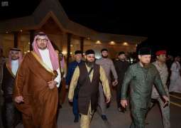 الرئيس الشيشاني يزور المسجد النبوي