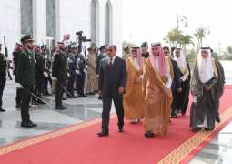 وصول رئيس جمهورية موريتانيا إلى جدة