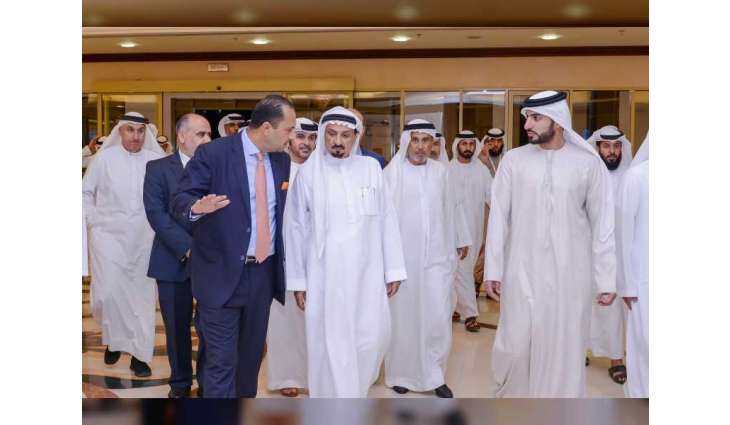حميد النعيمي يشهد حفل اللقاء السنوي لجامعة عجمان