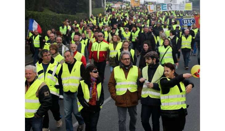 Over 3,000 People Participating in Yellow Vest Rallies Across France - Reports