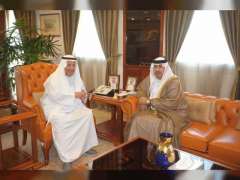 سفير الدولة يلتقي رئيس غرفة تجارة وصناعة الكويت