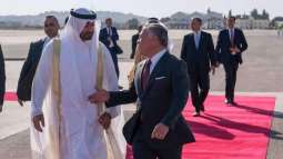 Mohamed bin Zayed, King of Jordan review regional developments
