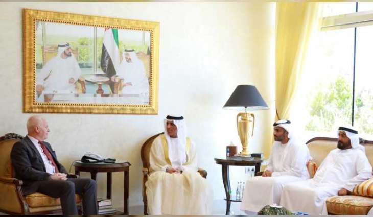 حاكم رأس الخيمة يستقبل سفير البوسنة والهرسك