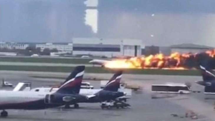 Aeroflot plane crash: Russia jet 'struck by lightning'