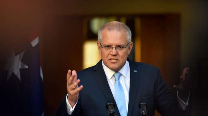 Australian Prime Minister Scott Morrison  egged on campaign trail