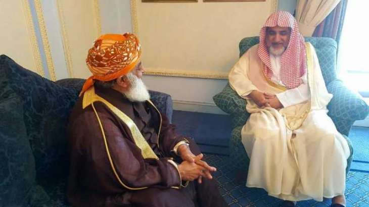 آل الشيخ يستقبل أمير جمعية علماء إسلام باكستان