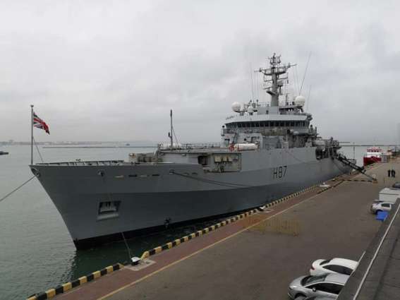 Ukrainian Missile Boat, UK Survey Ship Hold Joint Drills in Black Sea - Ukrainian Navy