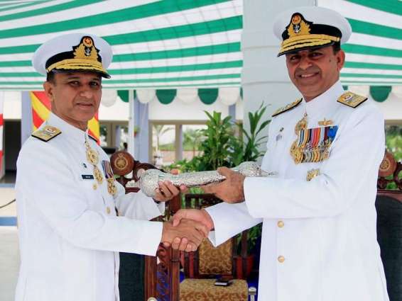 Vice admiral Niazi takes charge as commander Karachi, Khaliq Pakistan fleet