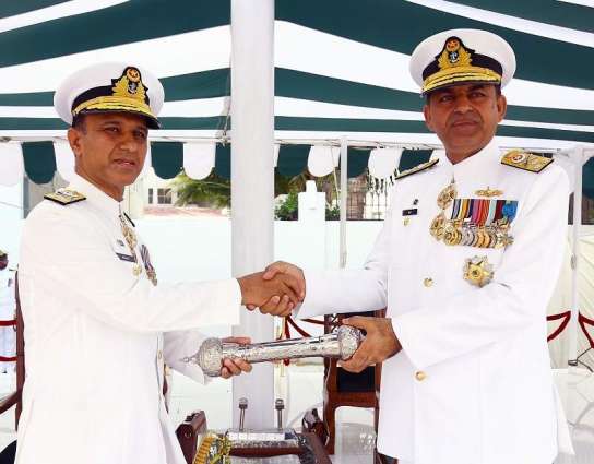 Vice Admiral Muhammad Amjad Khan Niazi Takes Over As Commander Karachi, Vice Admiral Asif Khaliq Takes Over As Commander Pakistan Fleet