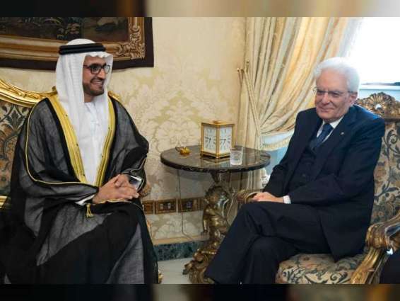 سفير الدولة يقدم أوراق اعتماده إلى الرئيس الإيطالي
