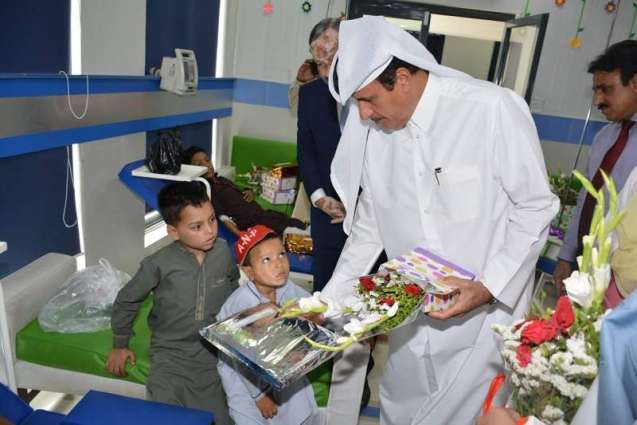 His Excellency the Ambassador of the State of Qatar visits Pakistan Thalassemia Center and donates medicines