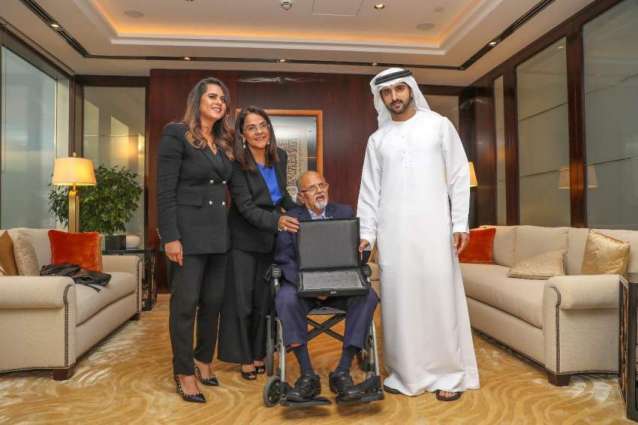 Hamdan bin Mohammed presents Landmark Group with first Sports Imprint Award