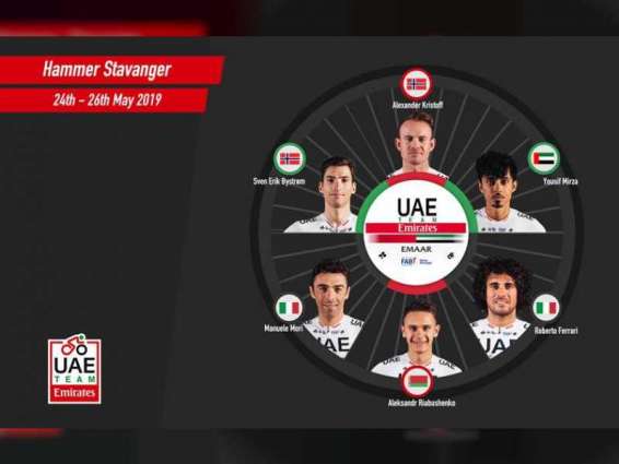 UAE Team Emirates to take part in Hammer Series in Norway