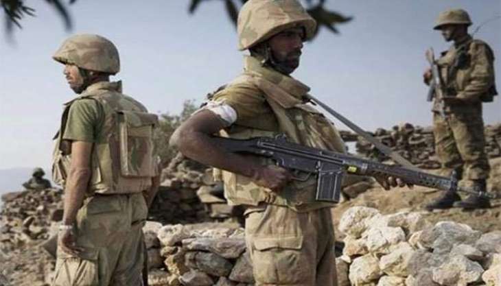 One soldier martyred in exchange of fire during terrorist attack on security forces check posts