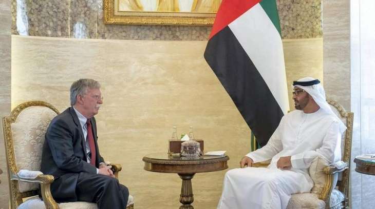 Bolton Discusses Middle East Challenges With Abu Dhabi Crown Prince - Statement