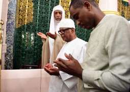 رئيس جمهورية مالي يزور المسجد النبوي