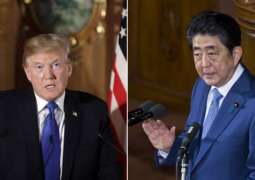 Trump Discusses Iran, Trade in Phone Call With Japan's Abe - White House