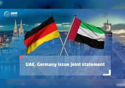 UAE, Germany issue joint statement