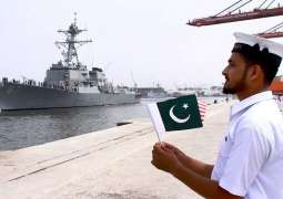 United States Navy Ship Visits Pakistan