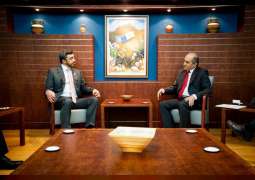 عبدالله بن زايد يلتقي رئيس البرلمان القبرصي