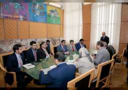 Nasser Al Hamli meets with Bahrain, Egypt and Jordan counterparts