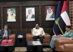 Fujairah Police Commander-in-Chief meets with UNISDR representatives