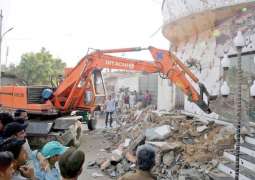 The anti-encroachment operation left much to be desired