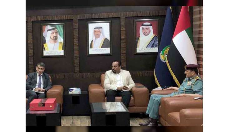 Fujairah Police Commander-in-Chief meets with UNISDR representatives