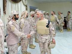 UAE Armed Forces Commanders visit Emirati Forces in Yemen