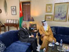 UAE, Jordan discuss bilateral cooperation