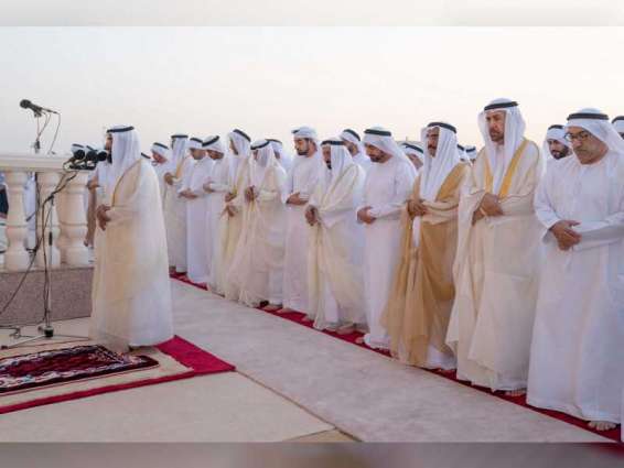 Sharjah Ruler performs Eid al-Fitr Prayer