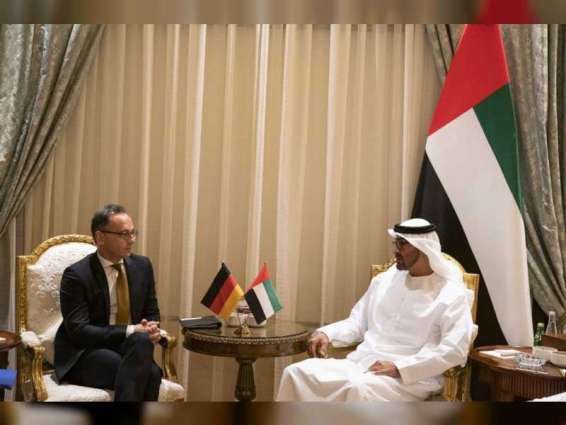 Mohamed bin Zayed receives German FM