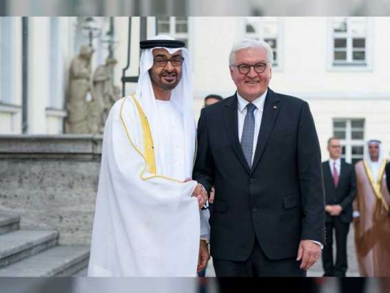 Mohamed bin Zayed, German President discuss consolidating bilateral relations