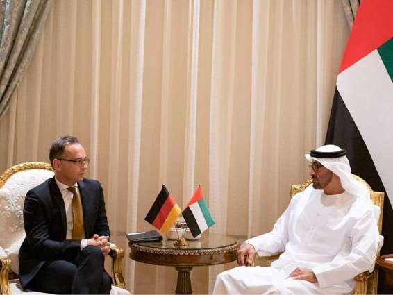 Mohamed bin Zayed meets Germany's FM