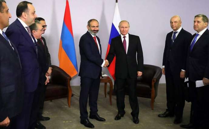 Putin, Pashinyan Did Not Discuss Nagorno-Karabakh Issue in Detail During Meeting - Kremlin