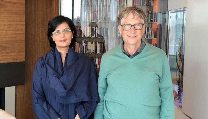 Dr Nishtar meets Bill Gates , tells him health needs of country