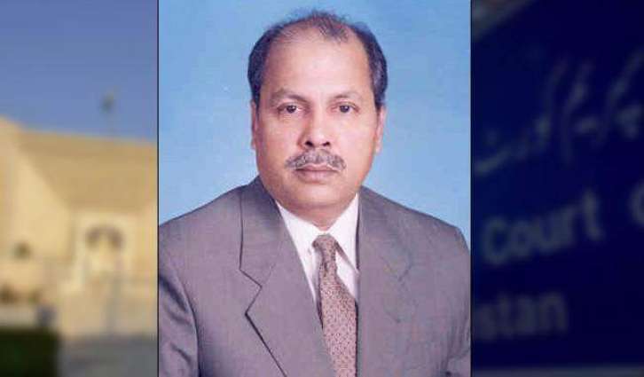 Entire Sindh province stands sunk in corruption: Justice Gulzar Ahmad